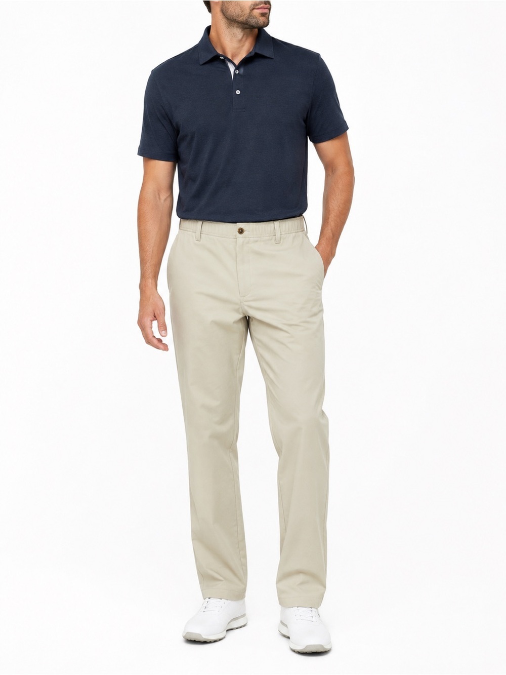 Under Armour Men’s Golf Pants 38x34 Light Khaki Stretch Straight Leg